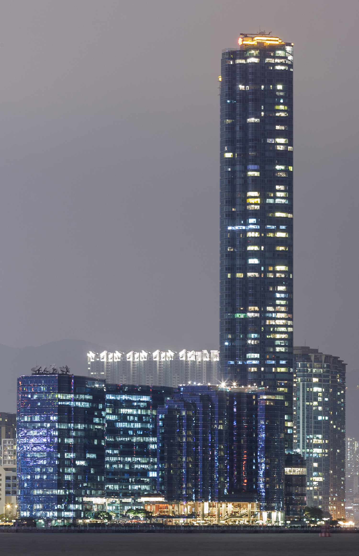 Harbourfront Landmark, Hong Kong - View from Hong Kong Island. © Mathias Beinling